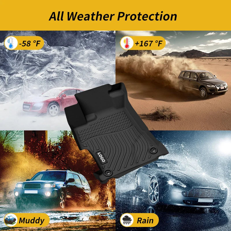 Changan Hunter 2019-2022 / Kaicene F70 2019-2022 Custom Fit 3D TPE Floor Mats