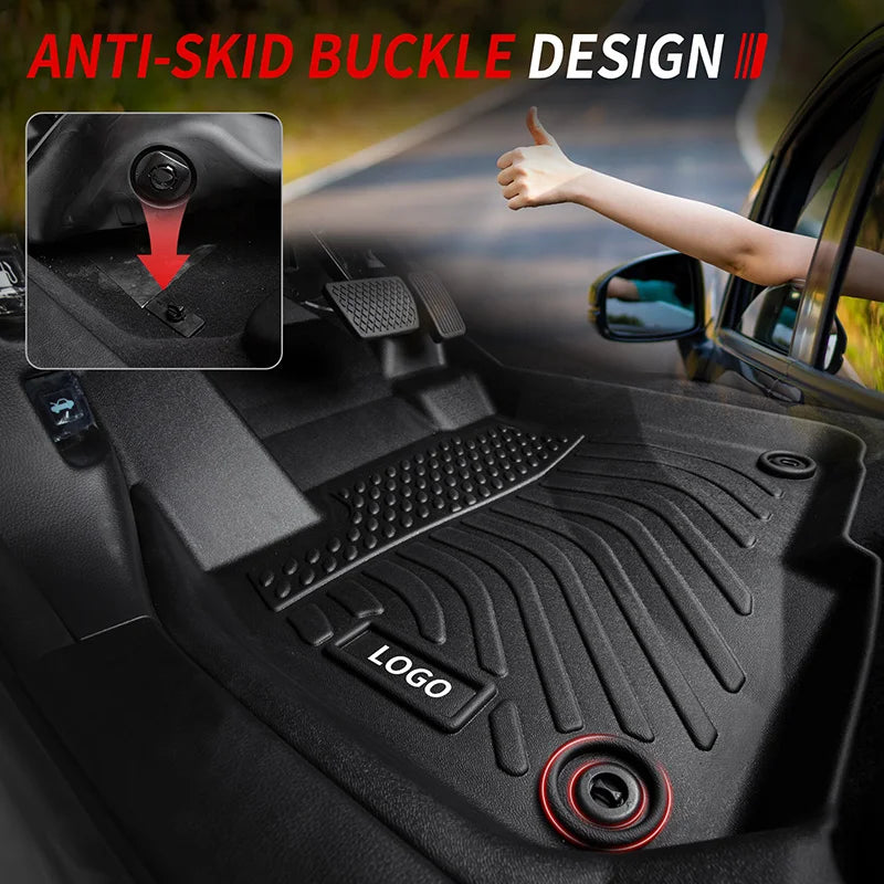Custom Fit TPE Floor Mats for Toyota Camry 2025 & Camry Hybrid 2025