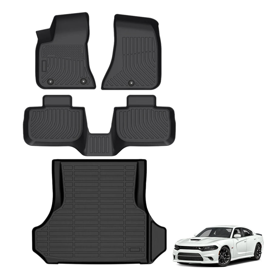 Anti-Slip TPE Floor Mats for Toyota Corolla Axio Fielder E160 RHD 2012-2024