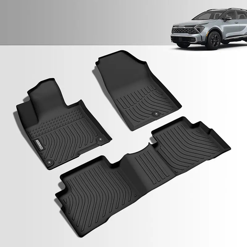 Custom Fit All-Weather TPE Floor Mat Set for Toyota Jeep Hyundai and Chevrolet