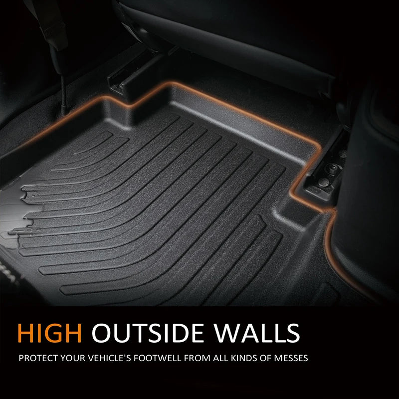 Honda CR-V 2017-2022 Custom 3D TPE All-Weather Floor Mats (Full Set)