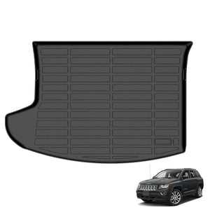 Jeep Compass 2007-2016 Custom Fit TPE Trunk Mat, Waterproof Deep Dish Cargo Liner