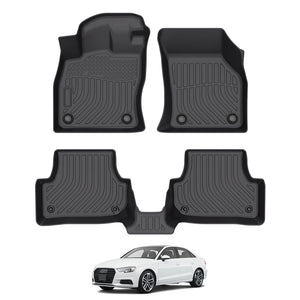 Custom Fit TPE Floor Mats for Audi A3 Sedan / S3 2015-2024