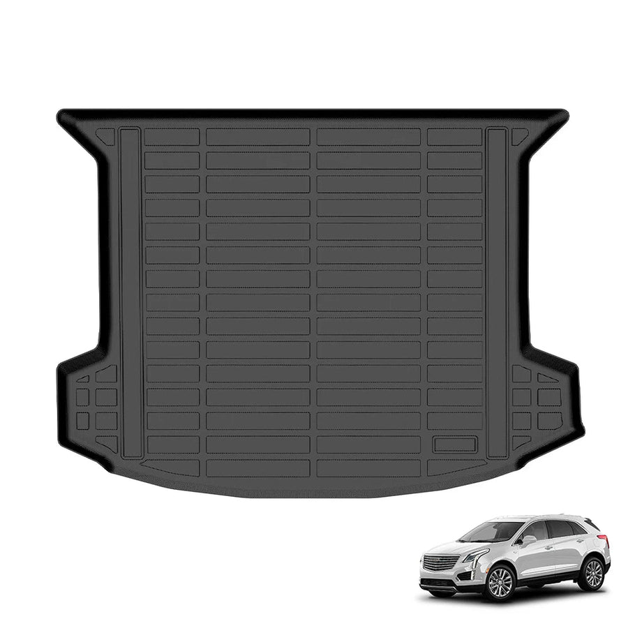 All Weather 3D TPE Cargo Tray Liner for Cadillac XT5 Chevrolet Blazer GMC Acadia