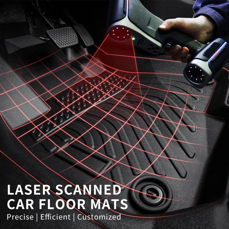 Honda Pilot 2023 Custom Fit All-Weather TPE Floor Mats