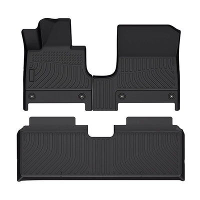 Genesis GV60 GV70 GV80 Custom Fit 3D TPE All Weather Floor Mats Full Set