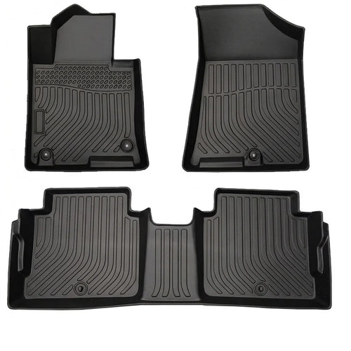 Kia Optima Custom-Fit 3D All-Weather TPE Floor Mats (2016-2020)
