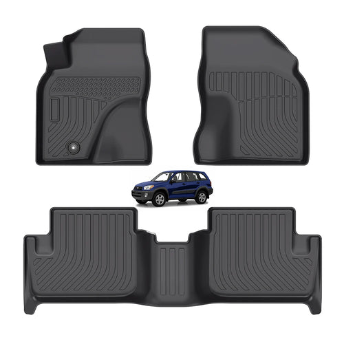 Toyota RAV4 Floor Mats 2001 Custom Fit All-Weather TPE Liner Set