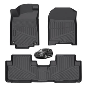 Honda CR-V 2017-2022 Custom 3D TPE All-Weather Floor Mats (Full Set)
