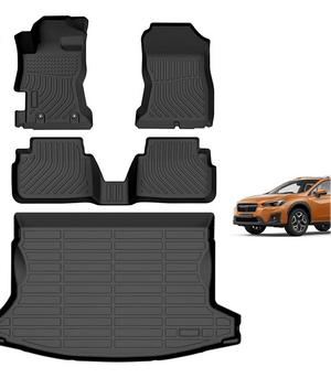 Subaru Crosstrek XV 2018-2023 Custom Fit TPE All-Weather 3D Floor Liners