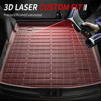 Custom Fit All Weather TPE Trunk Mat for Volkswagen Tiguan 5 Seat 2018-2024